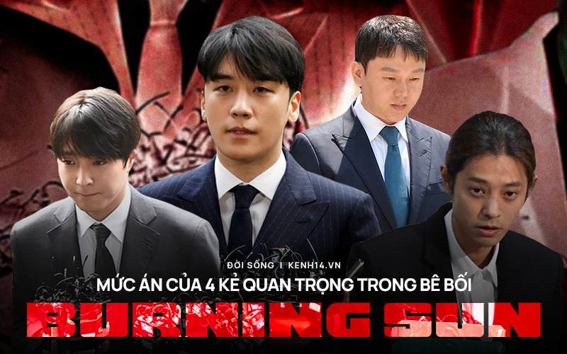 Mức án cuối cho 4 kẻ cộm cán nhất bê bối Burning Sun Seungri và 2 ca sĩ cầm đầu chatroom hiếp dâm đi tù bao lâu mà gây phẫn nộ