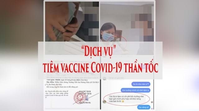 Sẽ buộc thôi việc nữ cán bộ phường trong vụ cò tiêm vắc-xin thần tốc