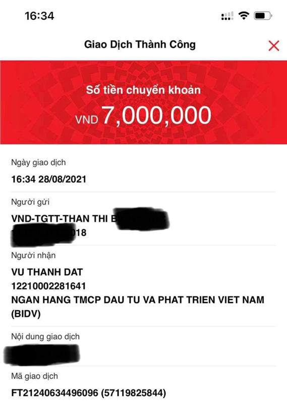 Lập tài khoản Zalo, đăng ký TK ngân hàng trùng tên người bị lợi dụng để lừa chuyển khoản với số tiền lớn