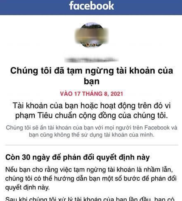 Để tài khoản Facebook không bị xóa