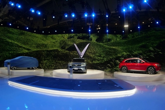 VinFast ra mắt 5 mẫu xe điện tại sự kiện CES 2022