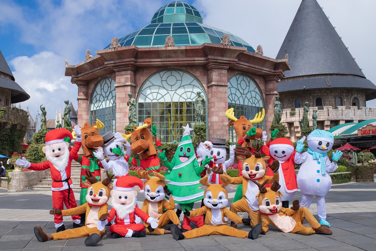 Đắm chìm trong mùa đông cổ tích tại Sun World Ba Na Hills